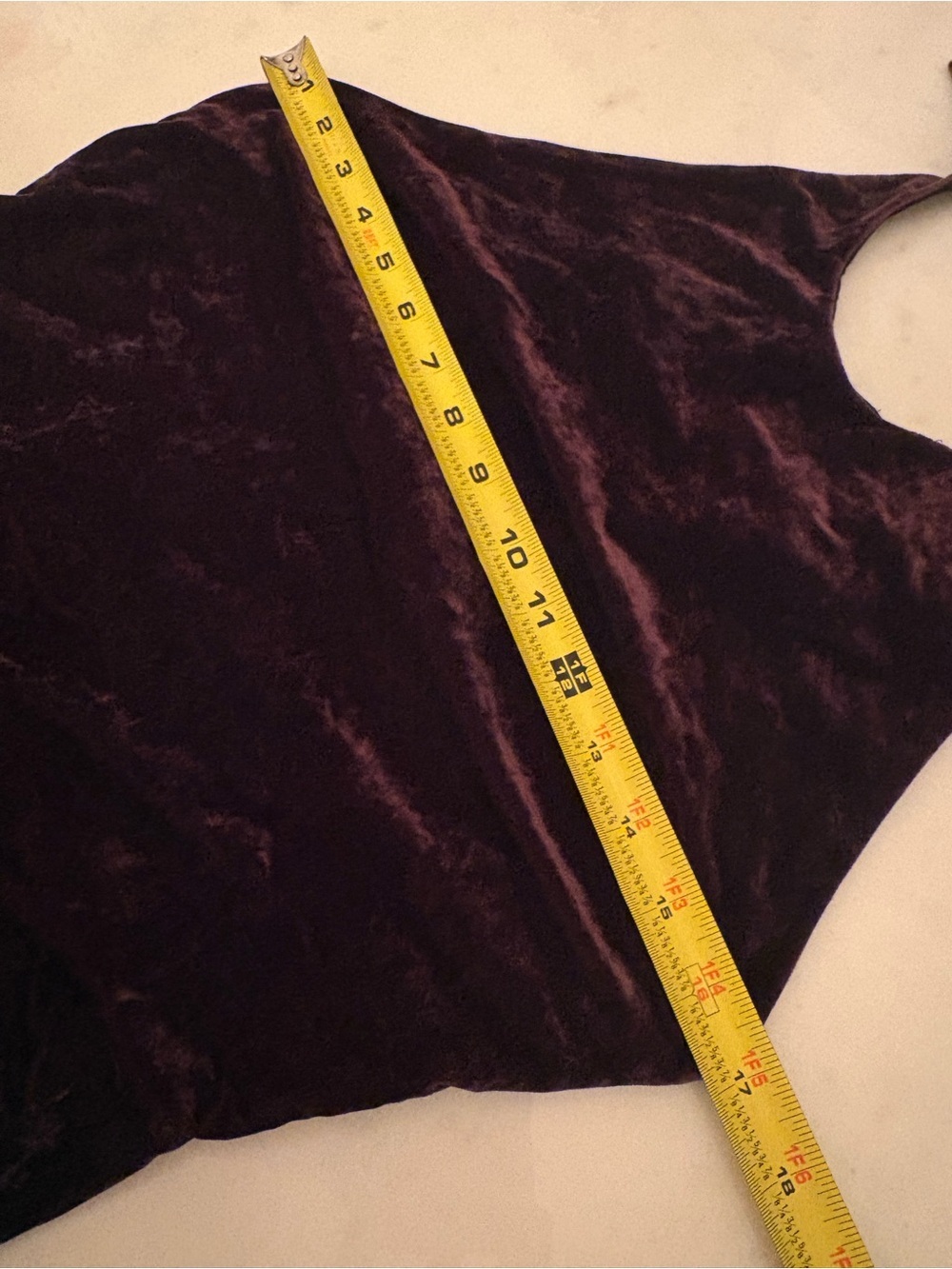 Vintage Ralph Lauren Velvet Cocktail Mini Dress Halter Open Back 90s Fit Flare 8 - Picture 6 of 10